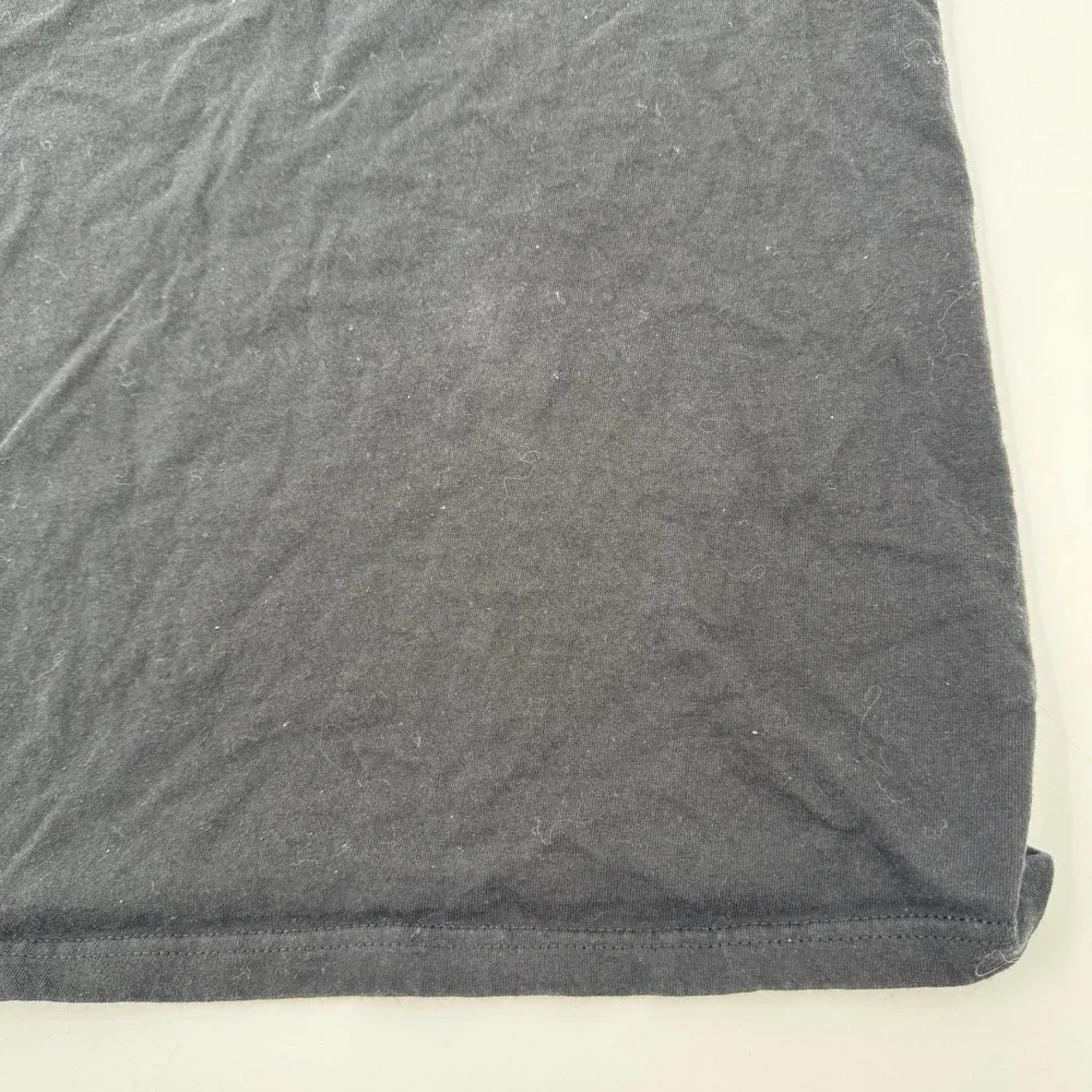 Champion Authentic Athleticwear Knit Shirt Men's Size 1XL Black Crew Neck Cotton